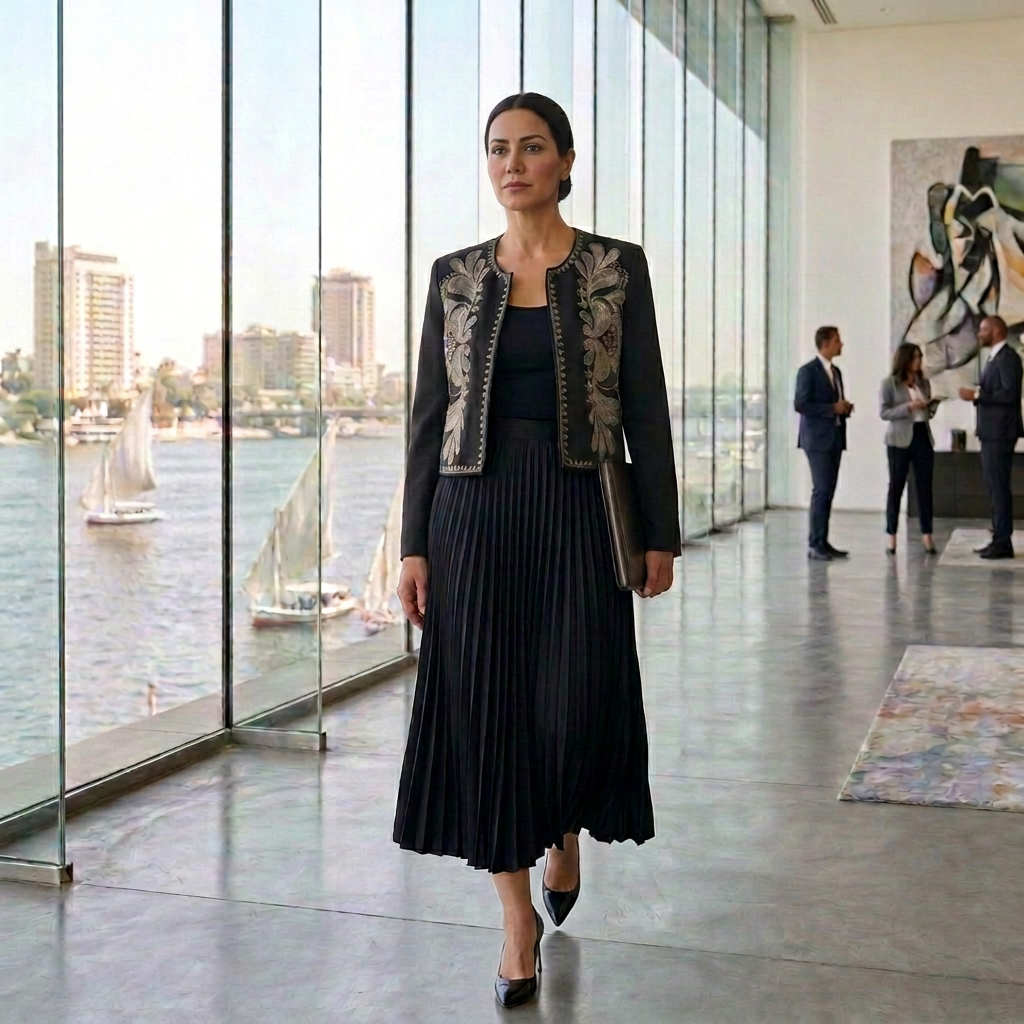 Formal and Firm modest outfit inspiration