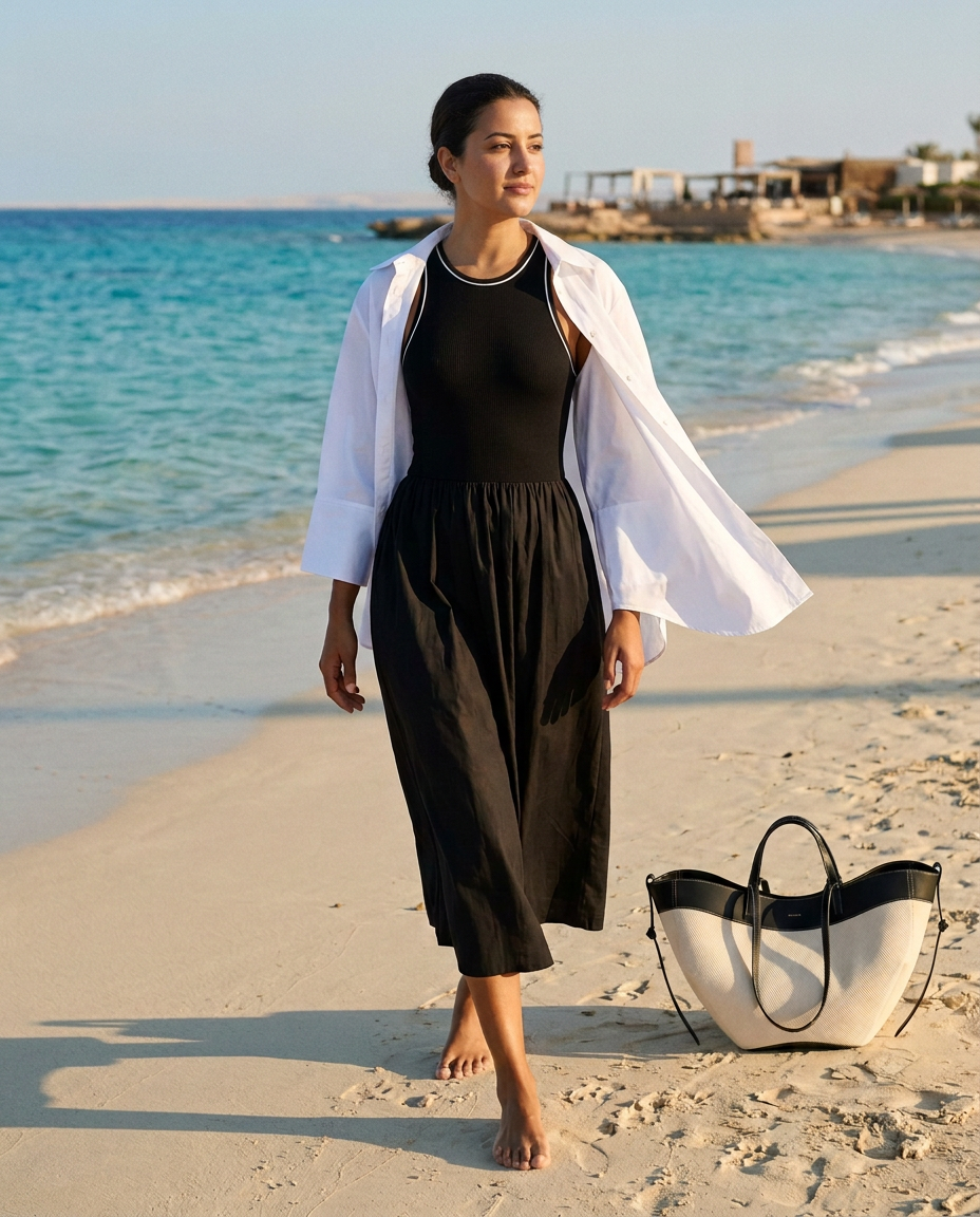 Barefoot at Ramla modest outfit inspiration