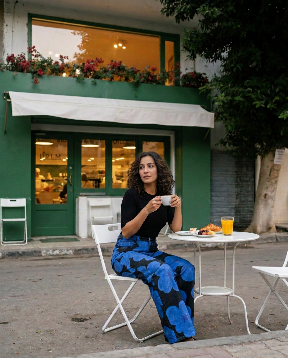Qatar Vibes in Zamalek modest outfit inspiration